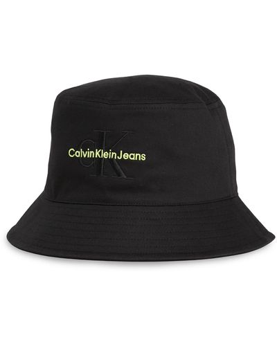 Calvin Klein Hut Monogram Bucket Hat K60K611029 - Schwarz