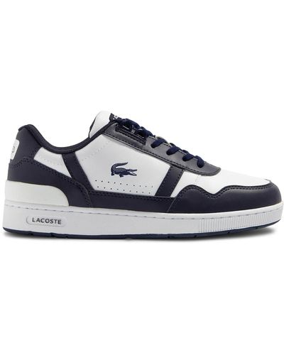 Lacoste Sneakers T-Clip 223 4 Suj Weiß - Blau