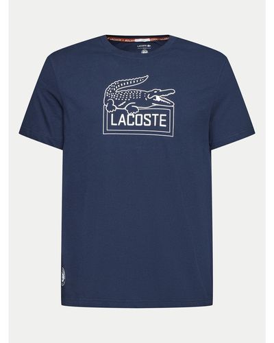 Lacoste T-Shirt Th9068 Regular Fit - Blau