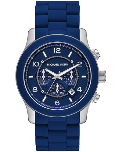 Michael Kors Uhr Runway Mk9077 - Blau