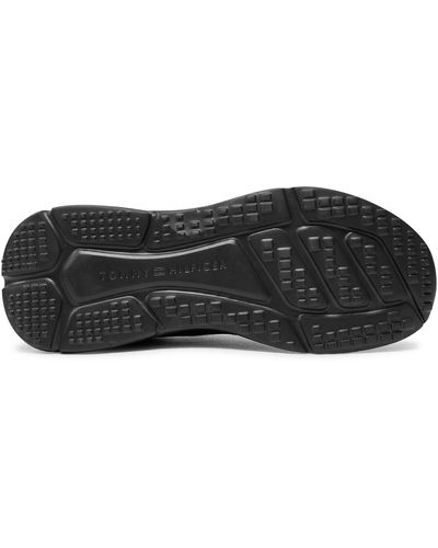 Tommy Hilfiger Sneakers Modern Runner Knit Evo Ess Fm0Fm05245 - Schwarz