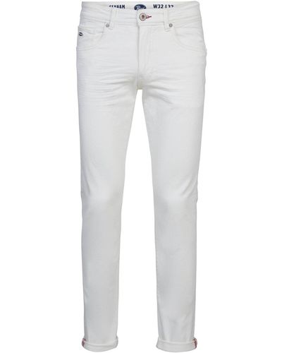 Petrol Industries Jeans M-1030-Dnm007 Weiß Slim Fit - Grau