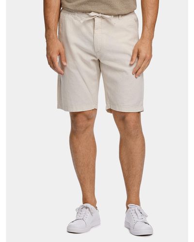 Lindbergh Stoffshorts 30-508003 Relaxed Fit - Natur