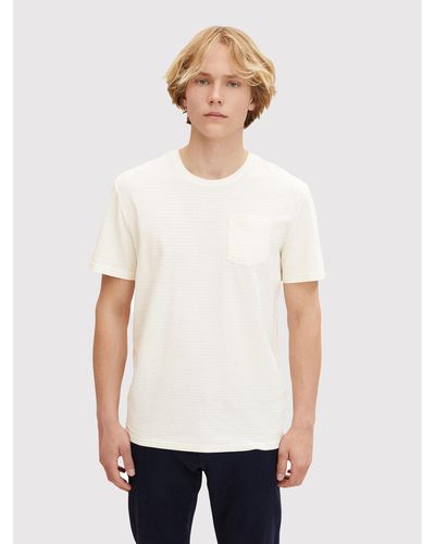 Tom Tailor T-Shirt 1031593 Regular Fit - Weiß