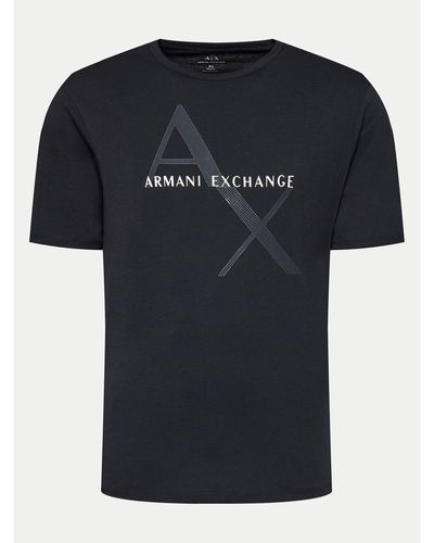 Armani Exchange T-Shirt 8Nzt76 Z8H4Z 1510 Regular Fit - Blau