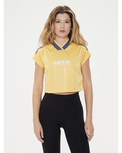 adidas T-Shirt Tiro Summer Is0726 Slim Fit - Gelb