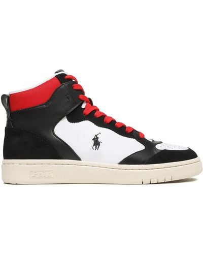 Polo Ralph Lauren Sneakers Polo Crt Hgh 809892297001 - Rot