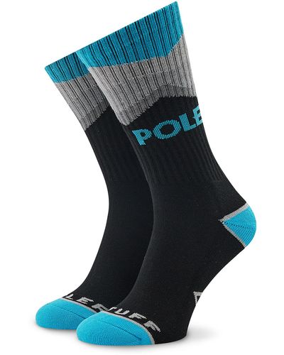 Poler Hohe -Socken Mountain 223Acusk02 - Blau