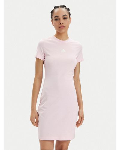 adidas Kleid Für Den Alltag Print Is4280 Slim Fit - Pink