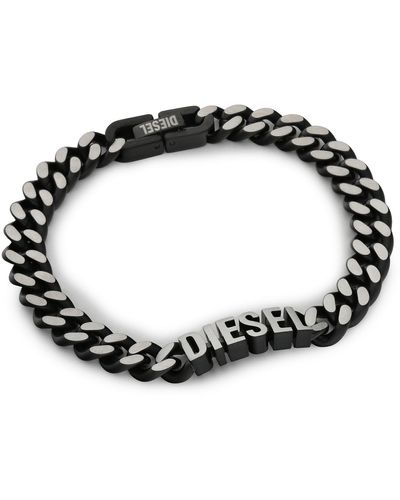 DIESEL Armband Dx1386040 Steel - Schwarz