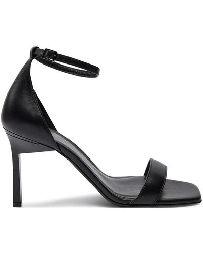 Calvin Klein Sandalen Heel Sandal 90 Lth Hw0Hw01944 - Schwarz