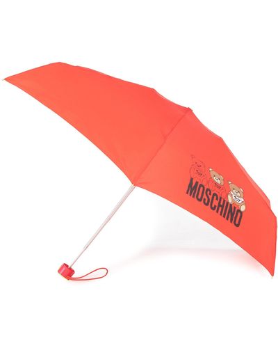 Moschino Regenschirm Supermini C 8061 - Rot