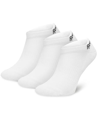 Reebok 3Er-Set Niedrige -Socken R0356-Ss24 (3-Pack) Weiß