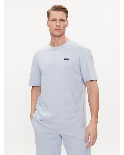 Calvin Klein T-Shirt K10K112749 Comfort Fit - Blau