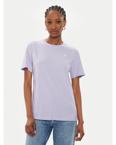 Calvin Klein T-Shirt J20J223226 Regular Fit - Lila