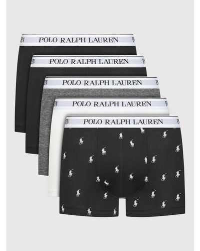 Polo Ralph Lauren 5Er-Set Boxershorts 714864292004 - Schwarz