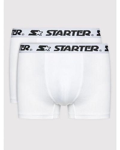Starter 2Er-Set Boxershorts Sm-006-Bd Weiß