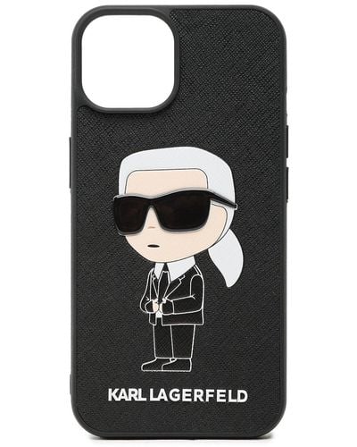 Karl Lagerfeld Handy-Etui 230W3880 - Schwarz
