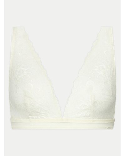 Calvin Klein Bralette-Bh 000Qf7749E Weiß