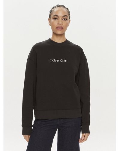 Calvin Klein Sweatshirt Hero Logo K20K205450 Regular Fit - Schwarz