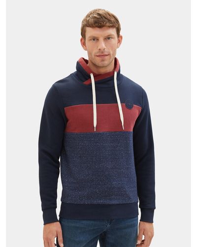 Tom Tailor Sweatshirt 1037761 Regular Fit - Blau