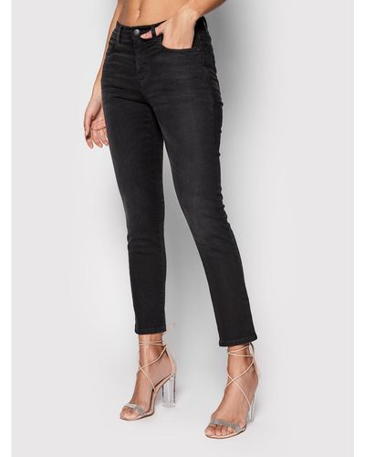 Sisley Jeans 4Rr3575V7 Slim Fit - Schwarz
