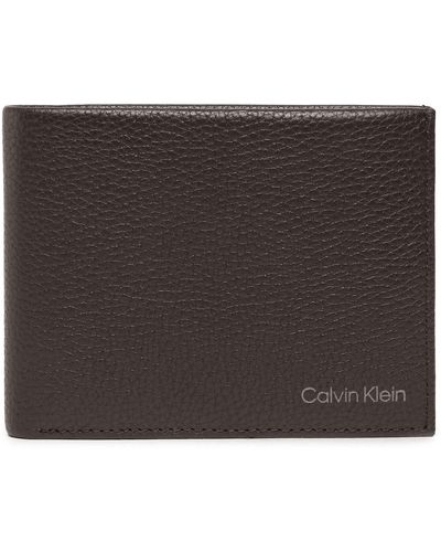 Calvin Klein Große Herren Geldbörse Warmt Bifold 5Cc W/Coin L K50K507896 - Schwarz