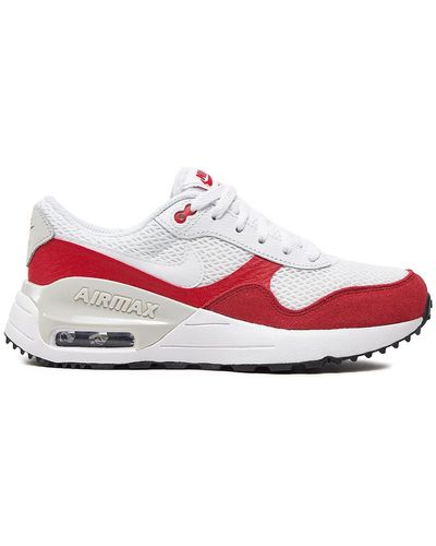 Nike Sneakers Air Max Systm (Gs) Dq0284 108 Weiß - Rot