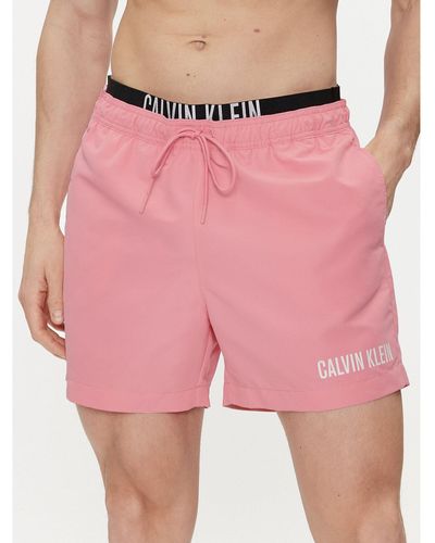 Calvin Klein Badeshorts Km0Km00992 Regular Fit - Pink