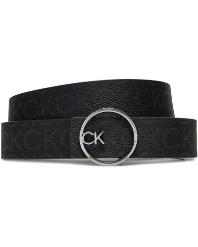 Calvin Klein Damengürtel Ck Buckle Reversible Belt 3Cm K60K612359 - Schwarz