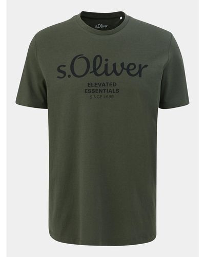 S.oliver Oliver T-Shirt 2139909 Grün Regular Fit