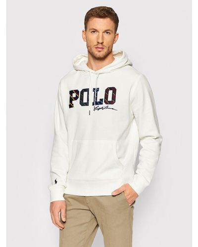 Polo Ralph Lauren Sweatshirt Boston 710853266003 Weiß Regular Fit