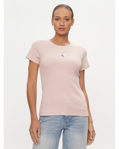 Calvin Klein T-Shirt J20J223358 Slim Fit - Mehrfarbig