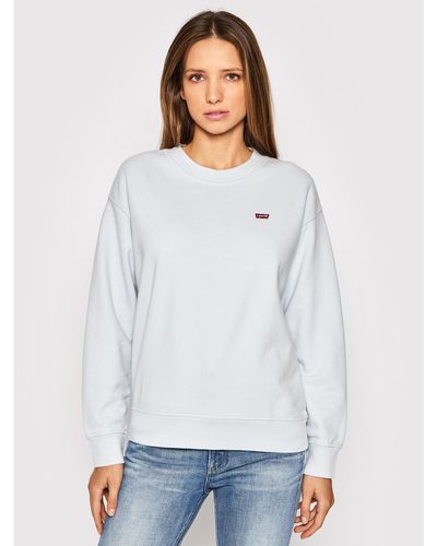 Levi's Sweatshirt Standard 24688-0025 Regular Fit - Weiß