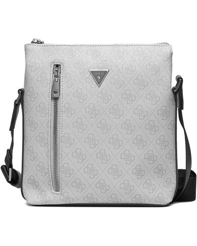 Guess Umhängetasche Vezzola Eco Mini-Bags Hmevzl P3299 Weiß - Grau