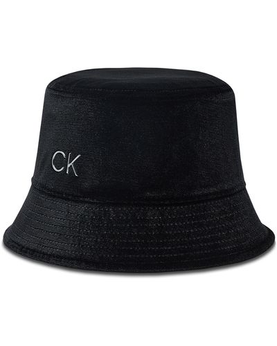 Calvin Klein Hut Re-Lock Velvet K60K610216 - Schwarz