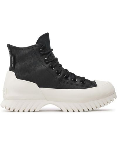 Converse Sneakers Aus Stoff Ctas Lugged Winter 2.0 Hi 172057C - Schwarz