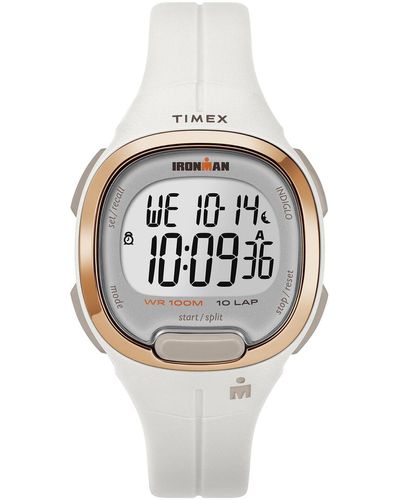 Timex Uhr Ironman Tw5M19900 Weiß - Mettallic