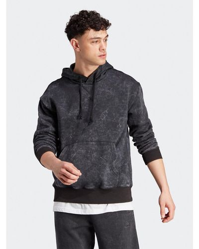 adidas Sweatshirt All Szn Garment-Wash Ij6929 Loose Fit - Grau