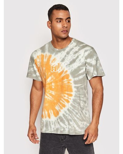 Huf T-Shirt Sf Dye Ts01630 Regular Fit - Orange