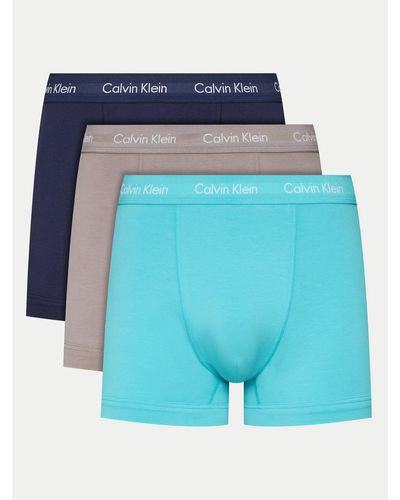 Calvin Klein 3Er-Set Boxershorts 0000U2662G - Blau