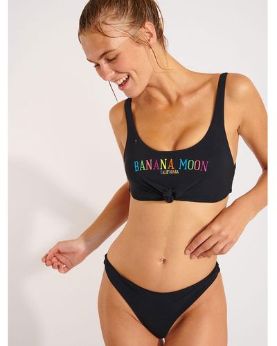 Banana Moon Bikini-Unterteil Naida Colormoon Lse01 - Schwarz