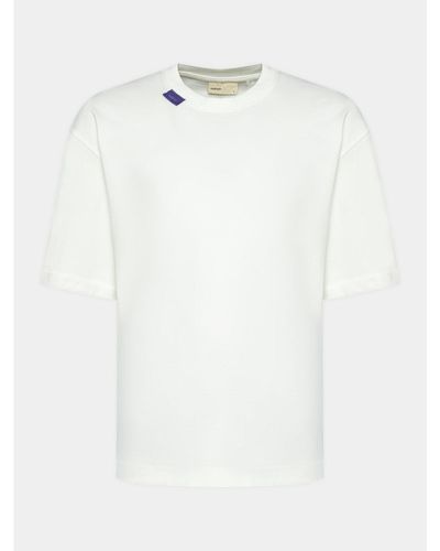 Outhorn T-Shirt Othaw23Ttshm0855 Weiß Regular Fit