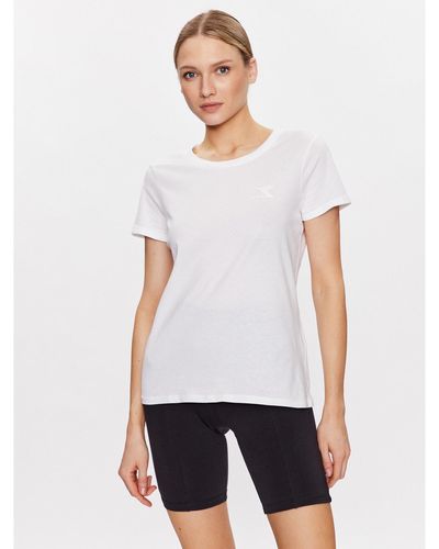 Diadora T-Shirt Core 102.179375 Weiß Regular Fit