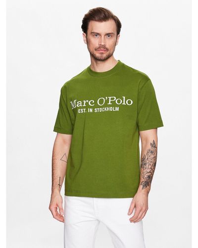 Marc O' Polo T-Shirt 321208351572 Grün Regular Fit
