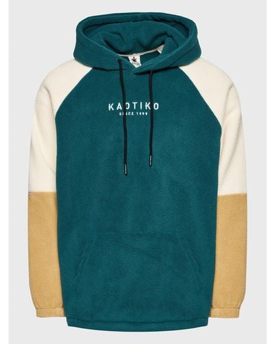 Kaotiko Sweatshirt Kalevi Ak201-01-G002 Grün Regular Fit