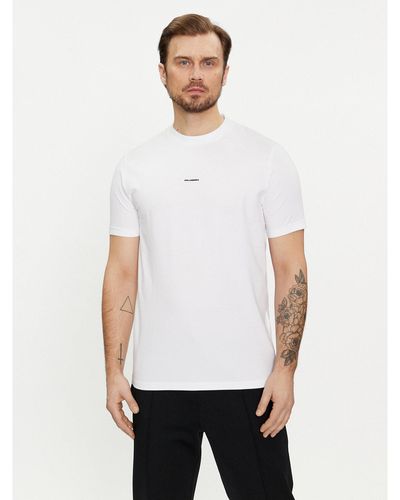 Karl Lagerfeld T-Shirt 755057 542221 Weiß Regular Fit