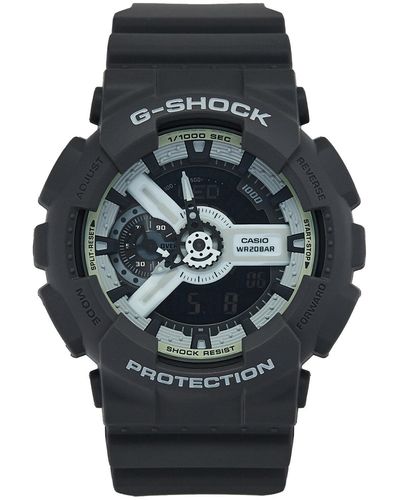 G-Shock Uhr Hidden Glow Ga-110Hd-8Aer - Schwarz
