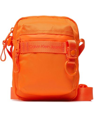 Calvin Klein Umhängetasche Ultralight Reporter 18 Nylon K50K509817 Scb - Orange