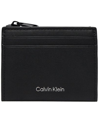 Calvin Klein Kreditkartenetui Ck Must 10Cc Cardholder W/Zip K50K511282 - Schwarz